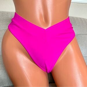 Vibrant Pink Bikini Bottom